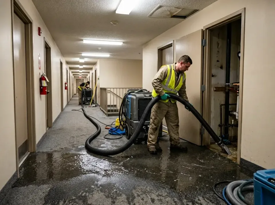 multi-unit-apartment-hallway-f-005 — frequently asked questions, Emergency Burst Pipe Water Extraction & Removal in Aliso Vi…